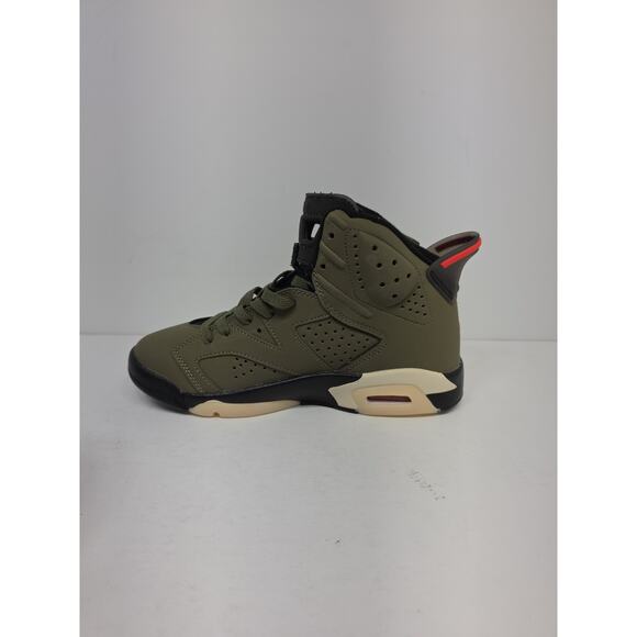 Jordan Air Jordan 6 Retro x Travis Scott Olive High Top Sneakers CN1084-200 Sz 7 main image 5